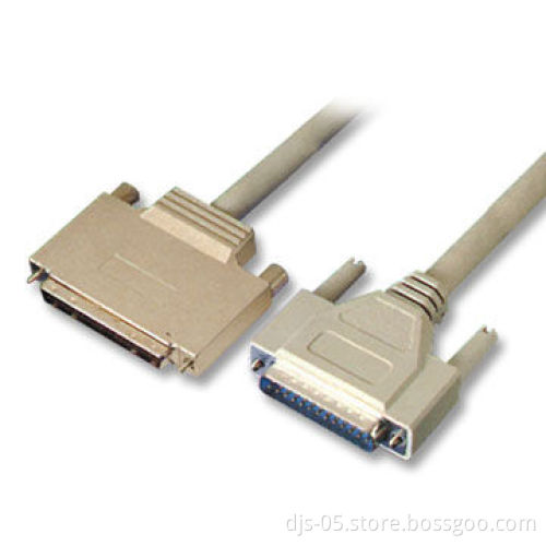 HP-DB68 M to DB25 M Cable, Available in Various Colors and Lengths